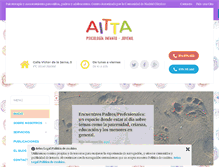 Tablet Screenshot of aitta.es